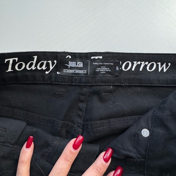 Men’s Publish Jeans Black 30 W, 32 L - Picture 6 of 7